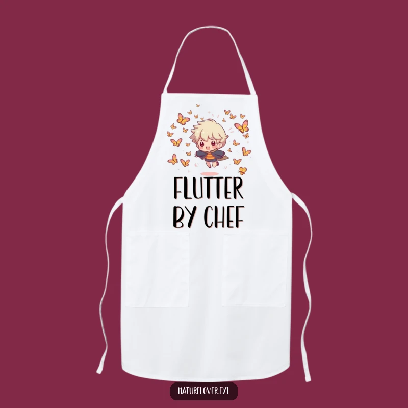 Funny Butterfly Garden Apron: Whimsical Kitchen Fun