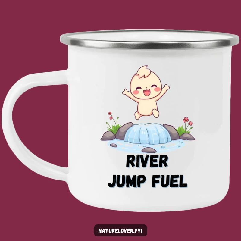 Funny Joyful Leaper Camping Mug - Durable Character Mug, Great Happy Gift