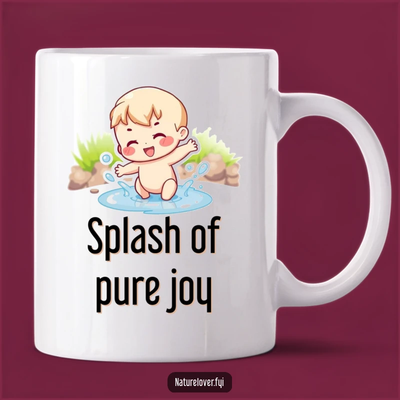 Funny Puddle Jumper Mug - Joyful Character, Perfect Funny Gift