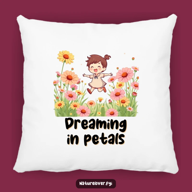 Funny Wildflower Skipper Pillow - Comfy Character Cushion, Perfect Joyful Gift