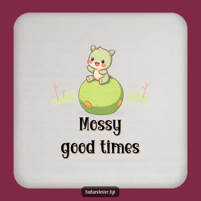 Funny Moss Ball Rider Coaster: Nature's Surface Protection - A Fun Funny Gift!