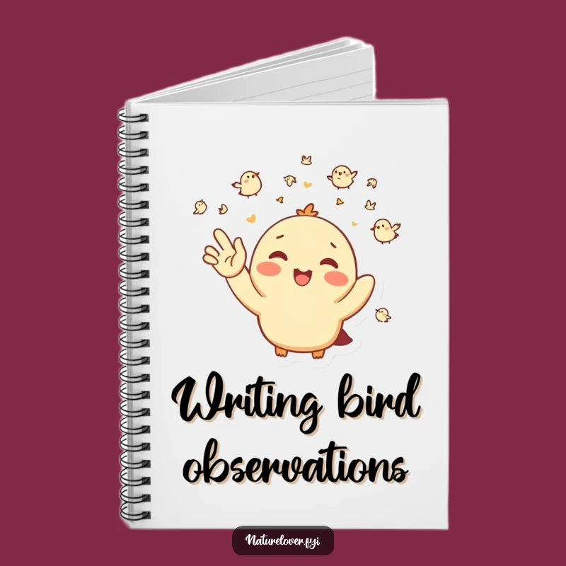 Funny Bird Greeting Notebook: Capture Joy with Happy Character