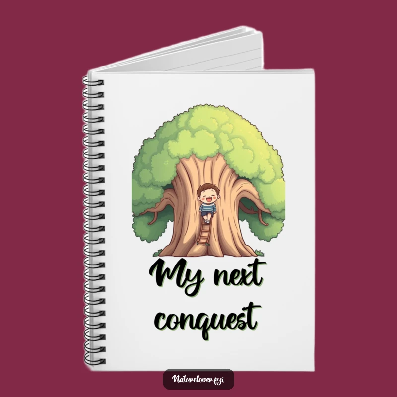 Funny Tree Climber's Journal - Ambitious Character, Perfect Funny Gift