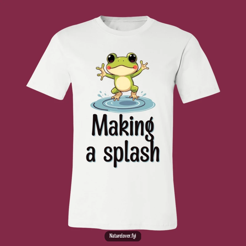 Funny Frog Galoshes T-Shirt: Jump into Style with Humor
